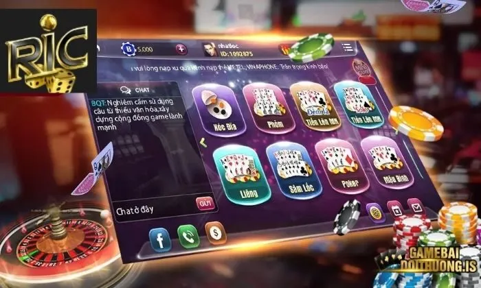 Bài câu cá Ric, game bài đổi thưởng hấp dẫn 