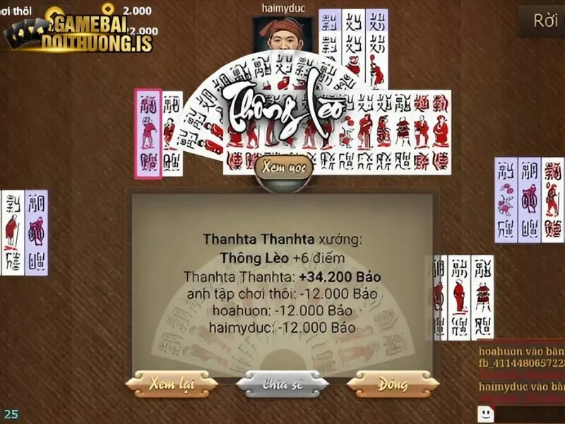 Cách tính điểm khi chơi để phân định thắng thua