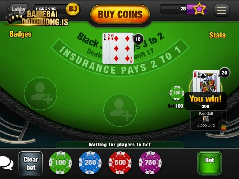 Cách tính điểm lá bài trong ván cược