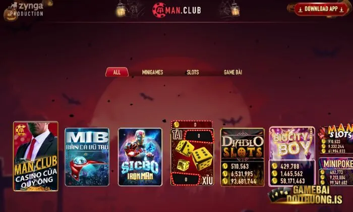 Một số lợi thế của game bài đổi thưởng Manclub