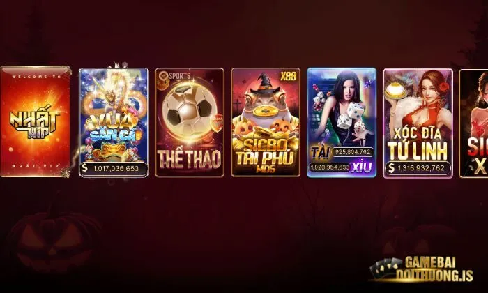 Giới thiệu về game bài đổi thưởng Nhatvip