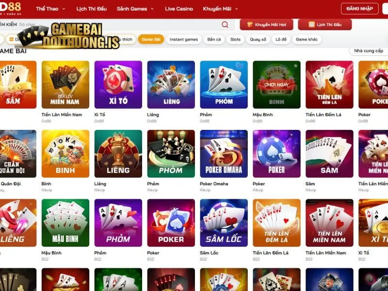 Game bài RED88 đem sòng bài châu Âu đến với người Việt
