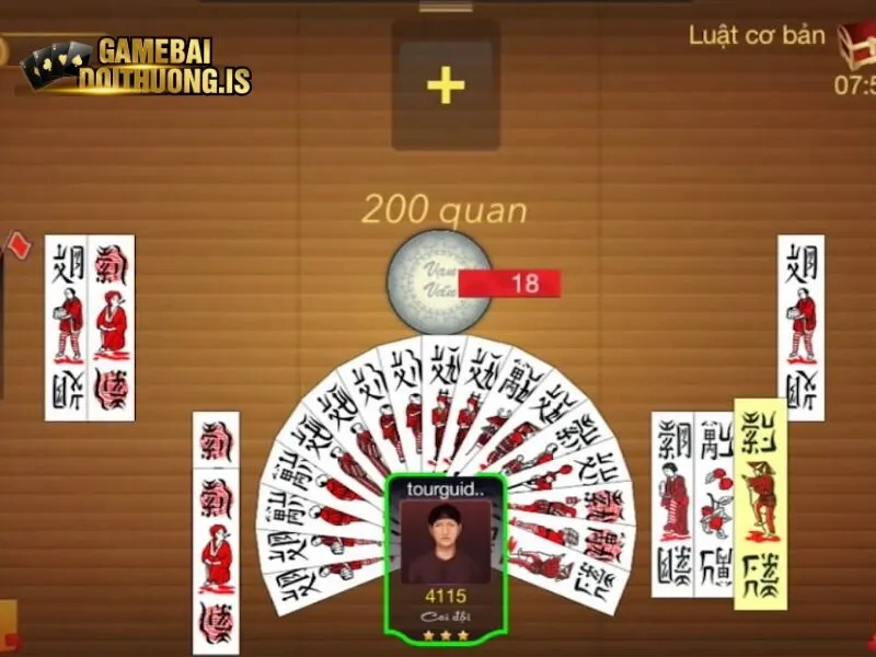 Giao diện chính của tựa game chắn 789Club