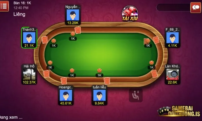 Liêng còn được gọi với cái tên khác là 3 cây