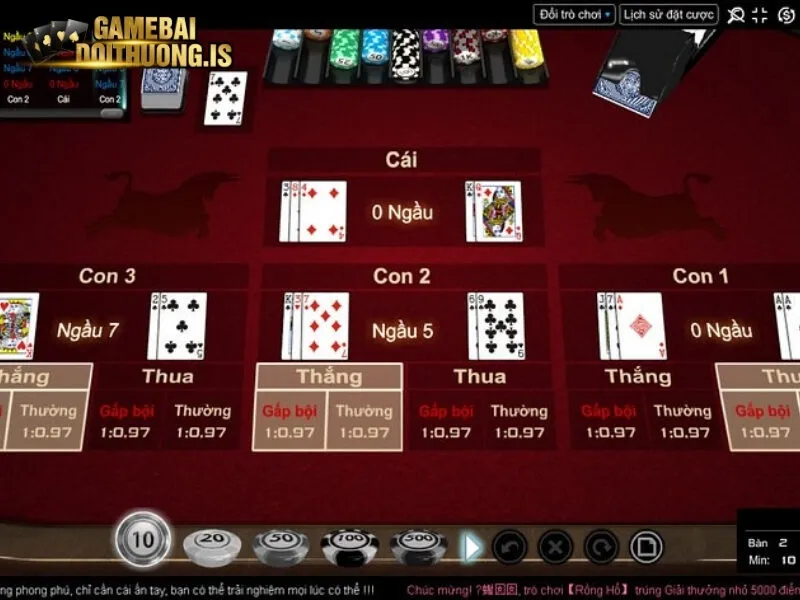 Luật chia bài cơ bản khi chơi 