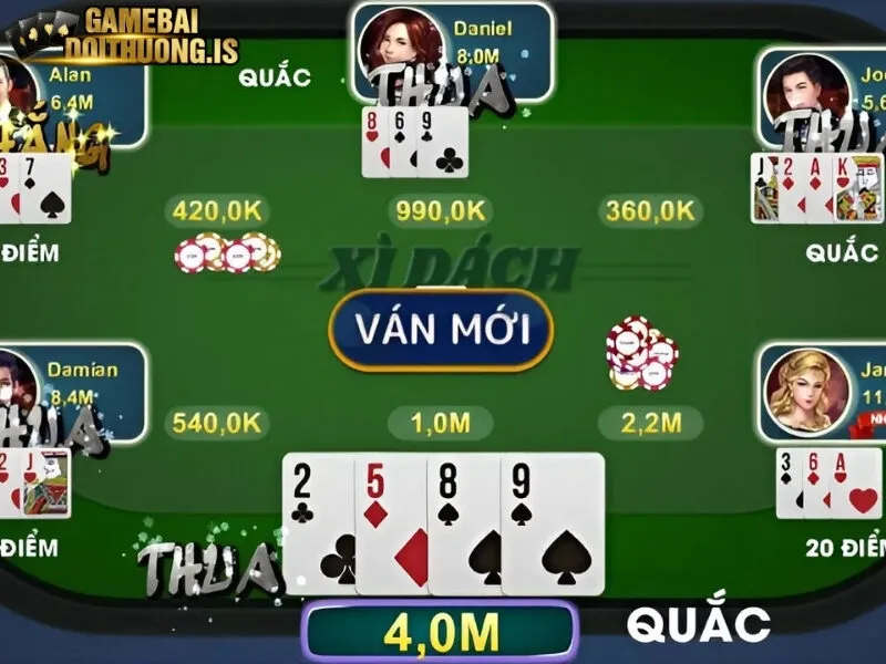 Luật rút thêm các lá bài khi chơi 