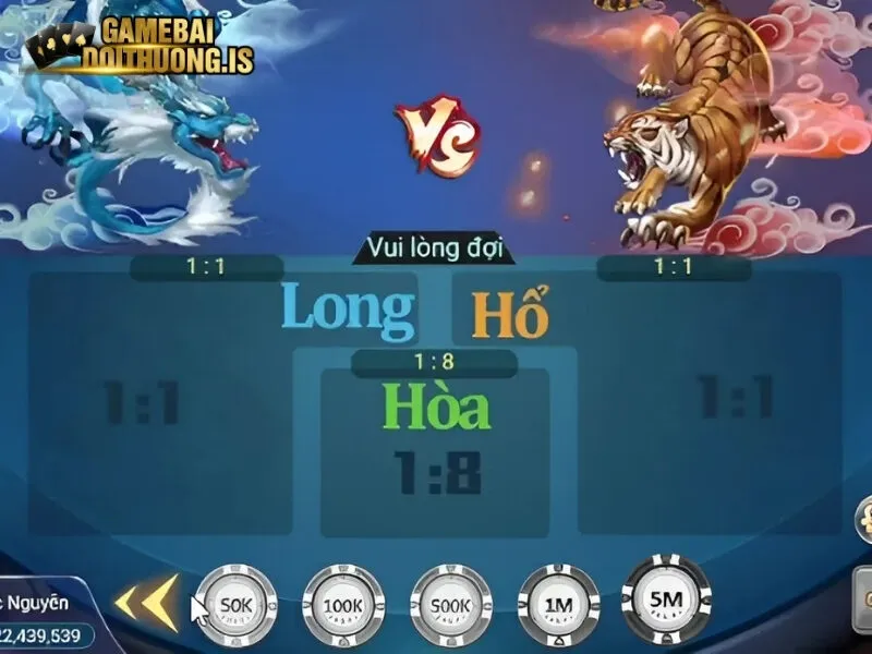 Quy tắc tính điểm khi chơi Rồng Hổ 