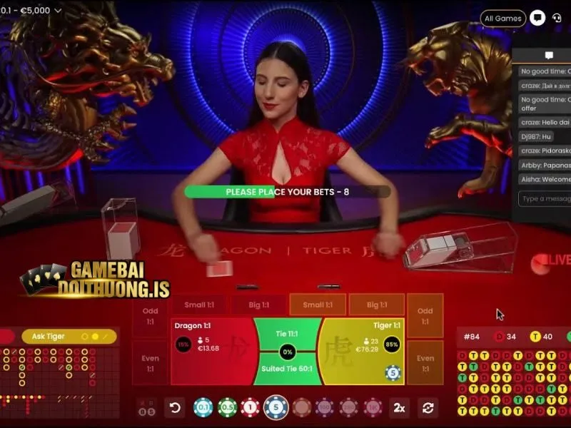 Rồng hổ Fa88 còn có tên gọi tiếng Anh là Dragon Tiger