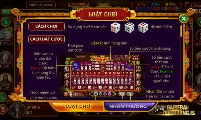 Tóm tắt luật chơi