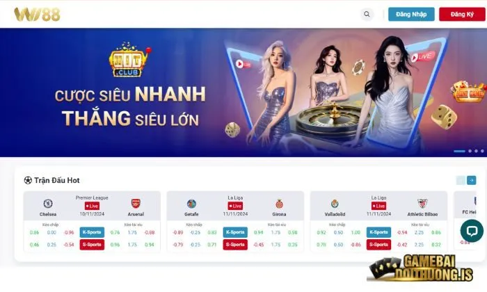 tải game bài đổi thưởng wi88 Sân chơi này gây ấn tượng mạnh mẽ với đồ họa 3D sắc nét