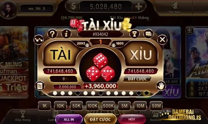 Các hình thức cá cược trong game Tài Xỉu