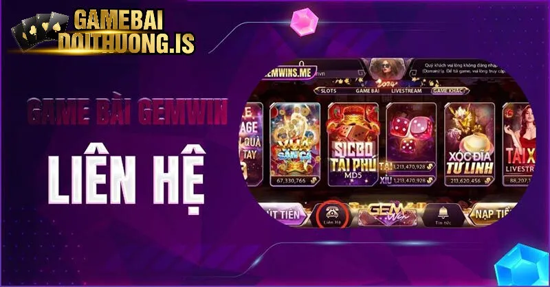 Dễ đang liên hệ với đội ngũ hỗ trợ Gemwin