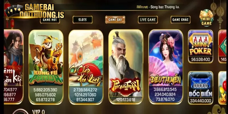 Tìm hiểu về sảnh nổ hũ Iwinclub