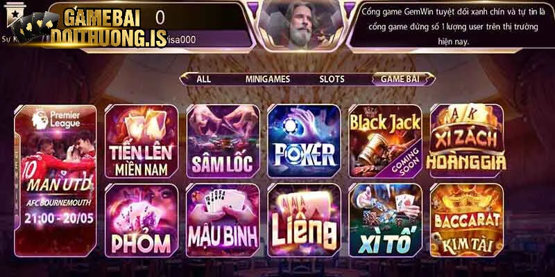 Thông tin về sảnh game bài Mayclub